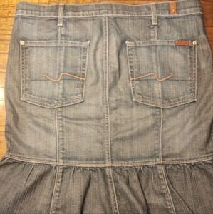 7 for all mankind skirt